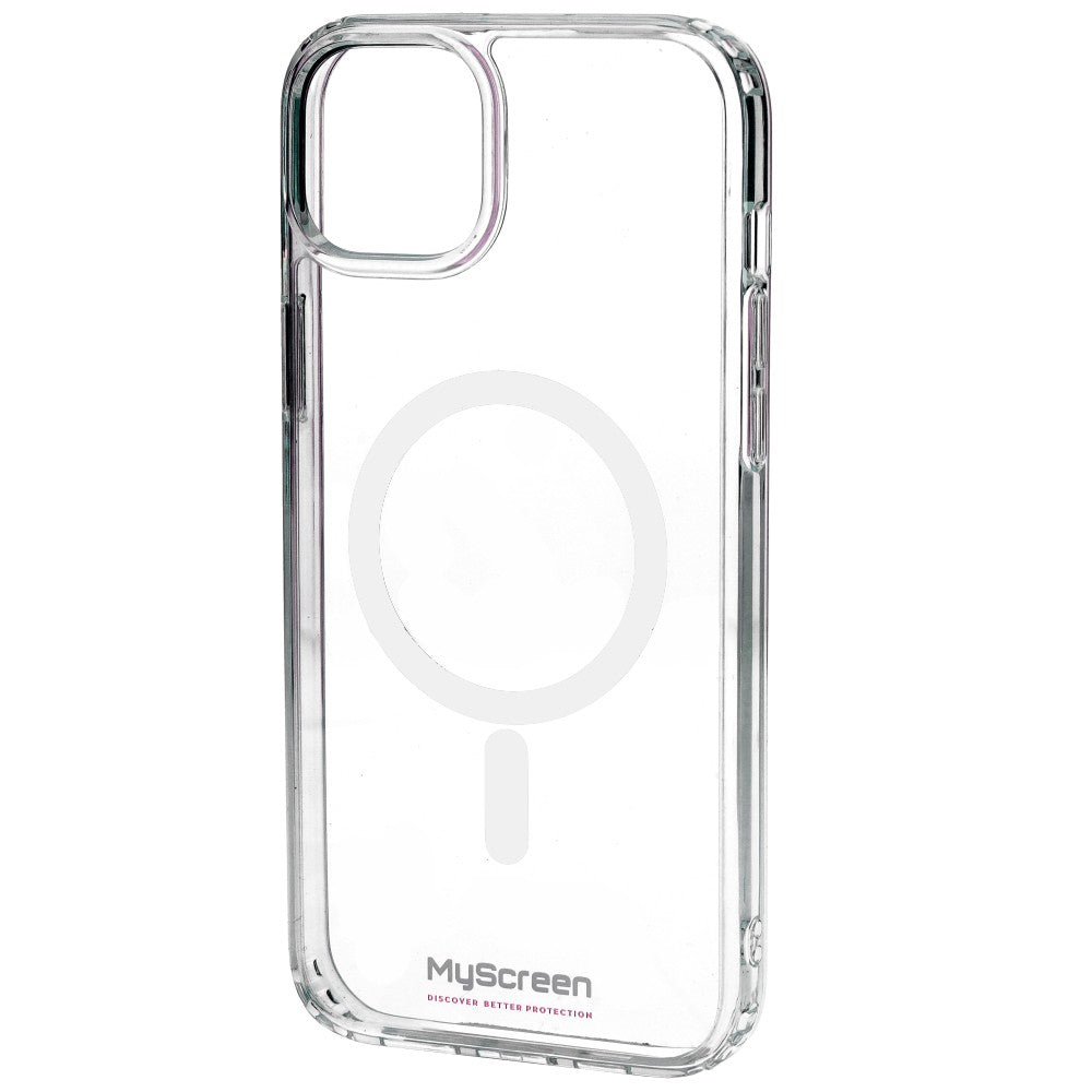 Schutzhülle für iPhone 15 Plus MyScreen REVO Clear Case MagSafe, Transparent
