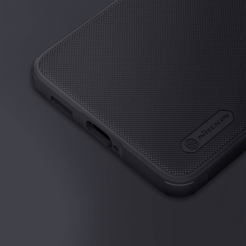 Schutzhülle Nillkin Super Frosted Shield Pro für Galaxy A53 5G, Schwarz