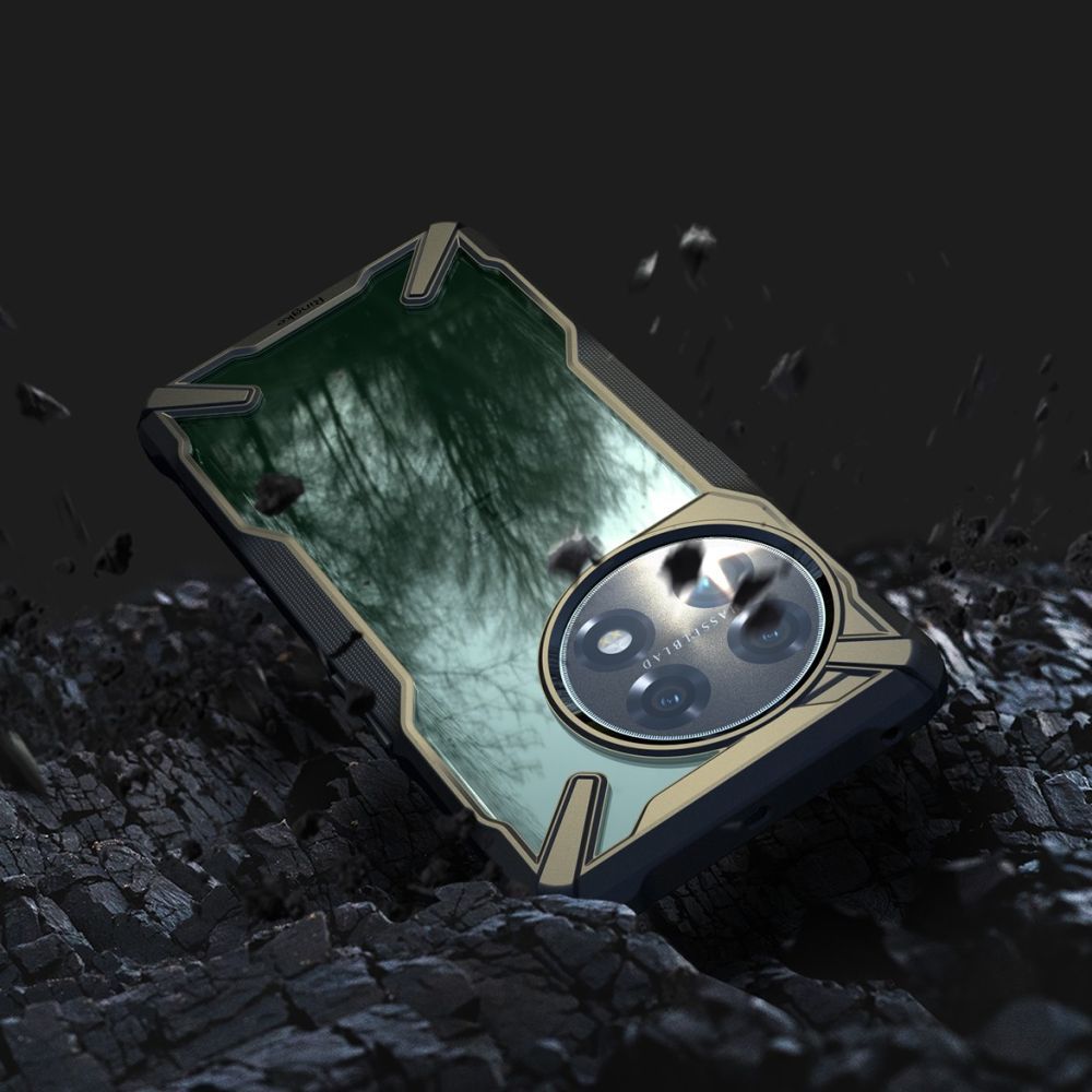 Schutzhülle Ringke Fusion X für OnePlus 11 5G, Transparent Schwarz
