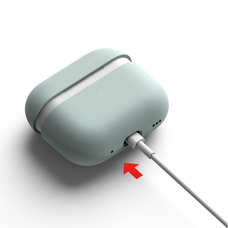 Schutzhülle Ringke Silicone für Apple AirPods Pro 1 / 2, Hellgrün