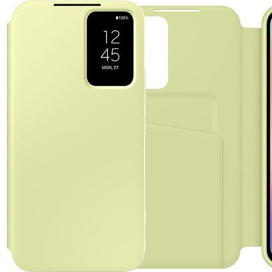 Schutzhülle Samsung Smart View Wallet Case für Galaxy A54 5G, Lindgrüne