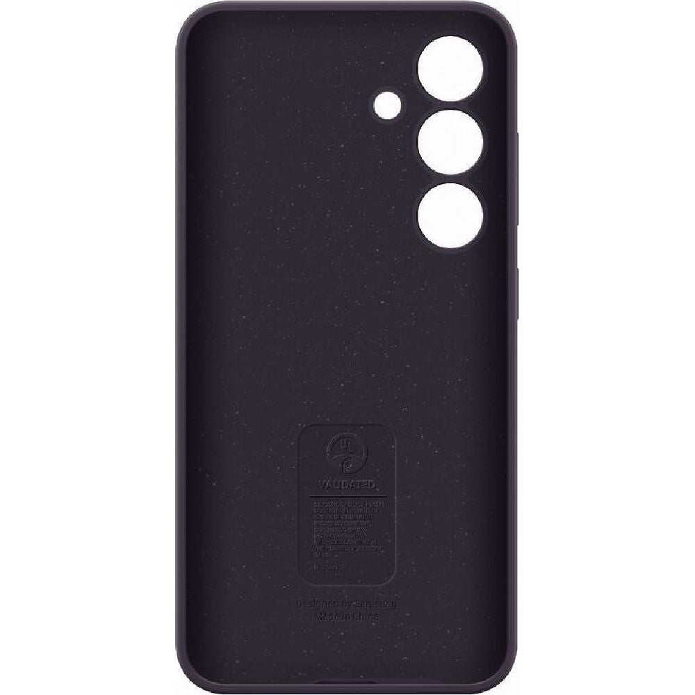 Schutzhülle für Galaxy S24, Samsung Silicone Cover, Dunkelviolett