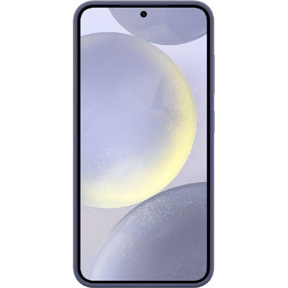 Schutzhülle für Galaxy S24, Samsung Silicone Cover, Fliederfarben