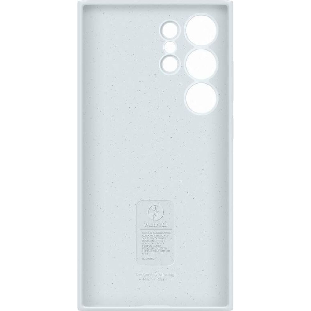 Schutzhülle für Galaxy S24 Ultra, Samsung Silicone Cover, Weiß