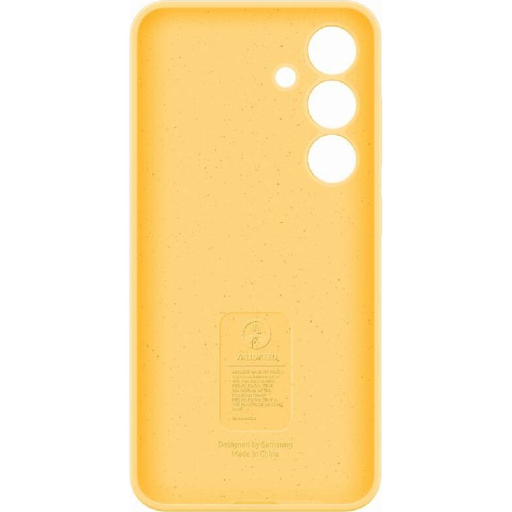 Schutzhülle für Galaxy S24, Samsung Silicone Cover, Gelb