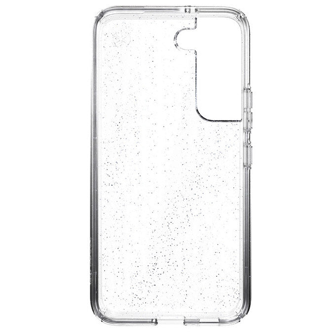 Schutzhülle Speck Presidio Perfect Clear with Glitter für Galaxy S22 Plus, Transparent mit Glitzer