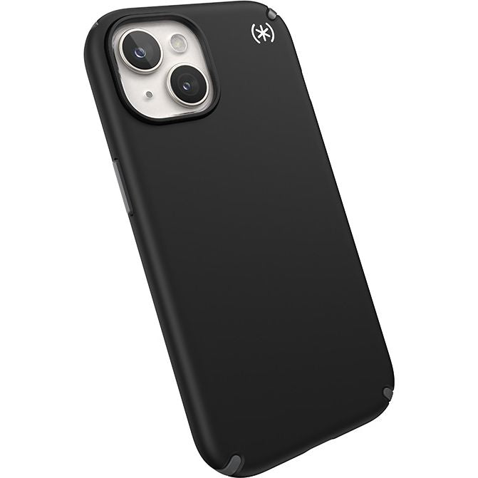 Schutzhülle Speck Presidio2 Pro MagSafe für Apple iPhone 15, Apple iPhone 14, Apple iPhone 13, Schwarz und Grau