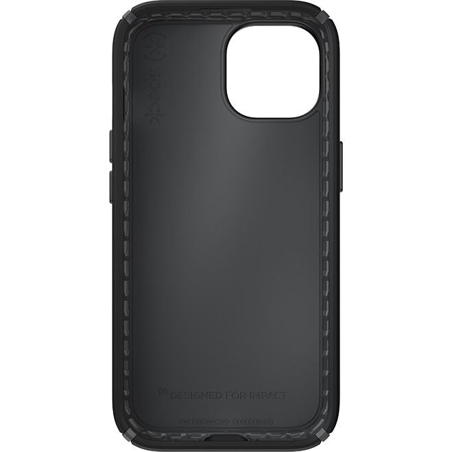 Schutzhülle Speck Presidio2 Pro MagSafe für Apple iPhone 15, Apple iPhone 14, Apple iPhone 13, Schwarz und Grau