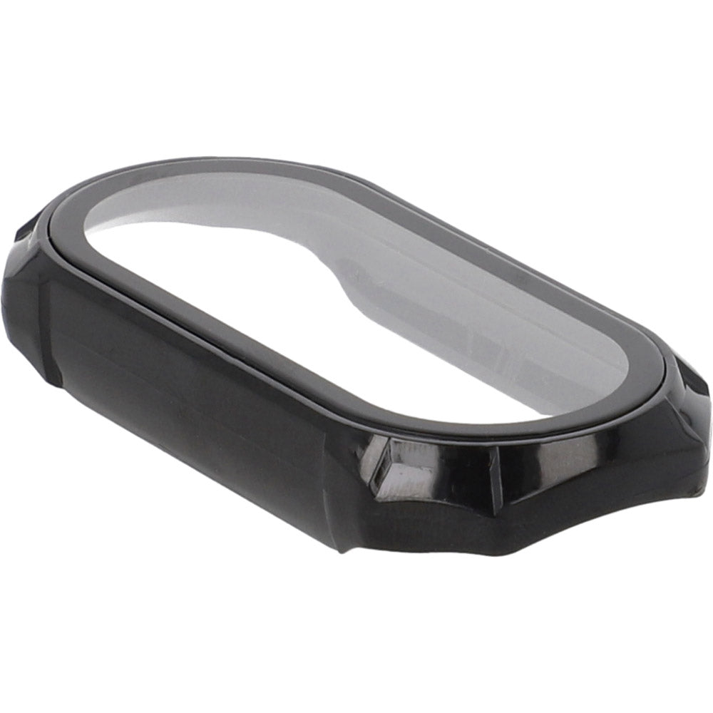 Bizon Case AntiShock Set, Schutzhülle + Glas für Xiaomi Mi Band 7, schwarz