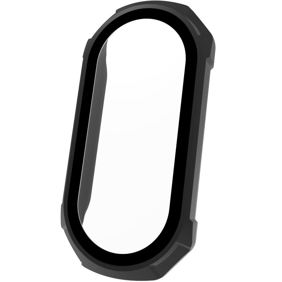 Bizon Case AntiShock Set, Schutzhülle + Glas für Xiaomi Mi Band 7, schwarz