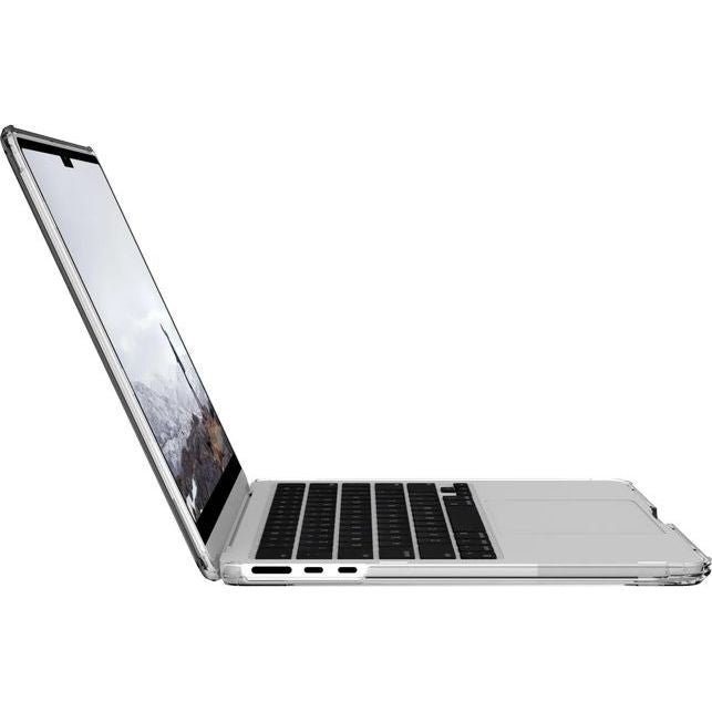 Schutzhülle Urban Armor UAG "U" Lucent für MacBook Air 13" M3/M2, Transparent - Schwarz