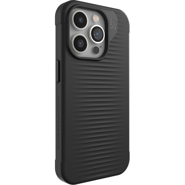 Schutzhülle Zagg Luxe Snap für iPhone 15 Pro, Schwarz