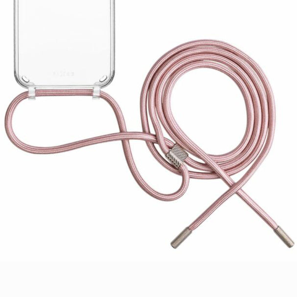 Schutzhülle für Galaxy S24, FIXED Pure Neck, Rosa