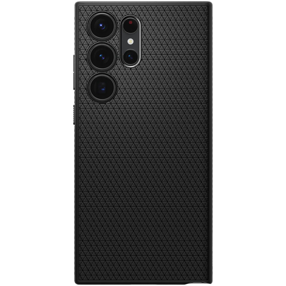 Schutzhülle Spigen Liquid Air für Galaxy S23 Ultra, Schwarz