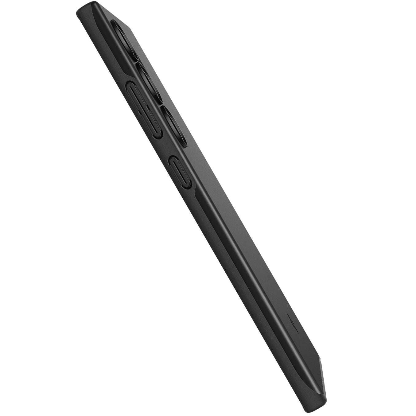 Schutzhülle für Galaxy S24 Ultra, Spigen Thin Fit, Schwarz