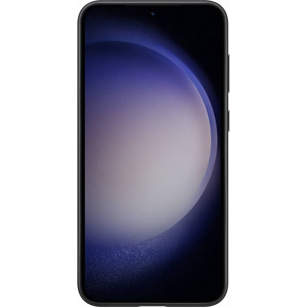 Schutzhülle Samsung Leather Cover für Galaxy S23 Plus, Schwarz
