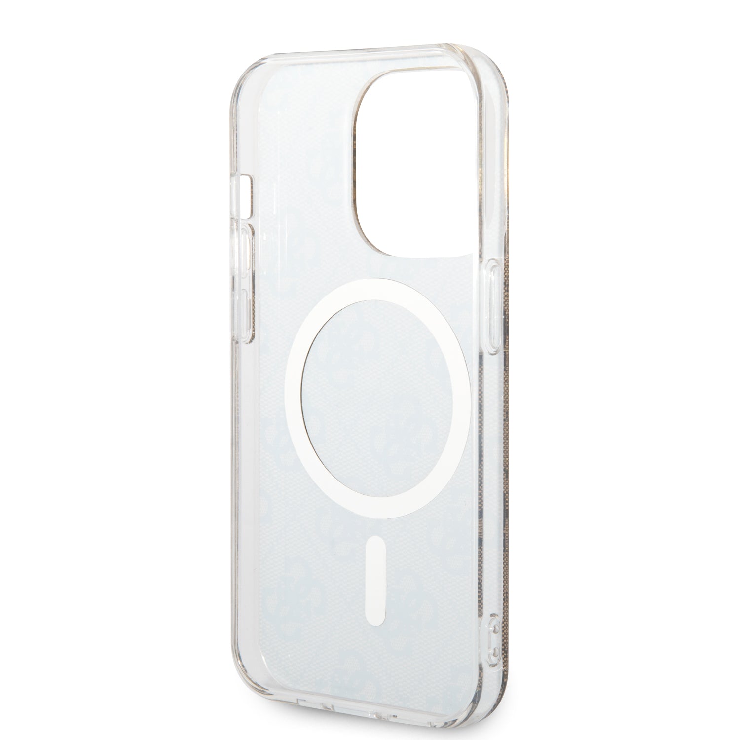 Guess Hardcase 4G MagSafe Tasche für iPhone 14 Pro, braun