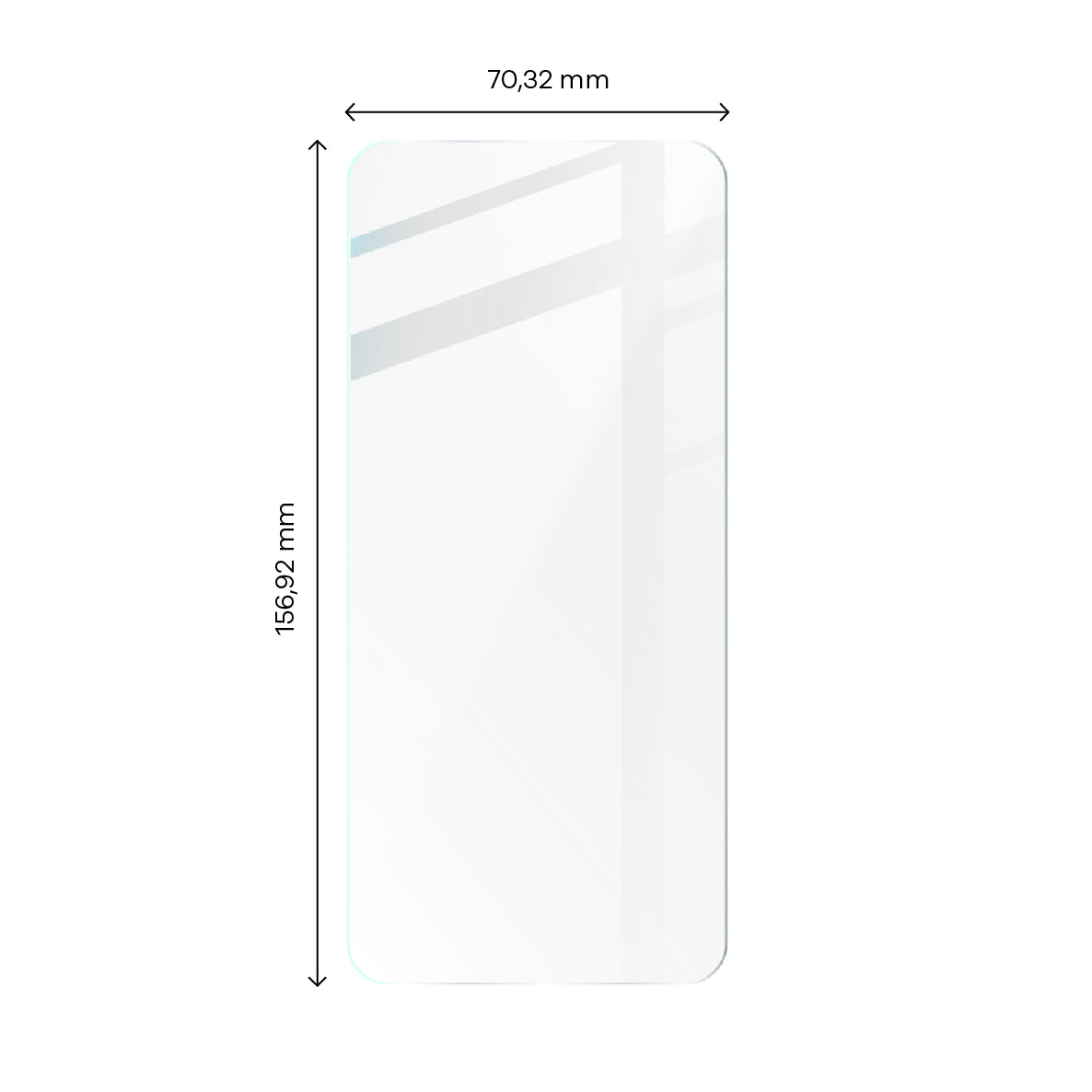 Gehärtetes Glas Bizon Glass Clear 2, OnePlus 10T