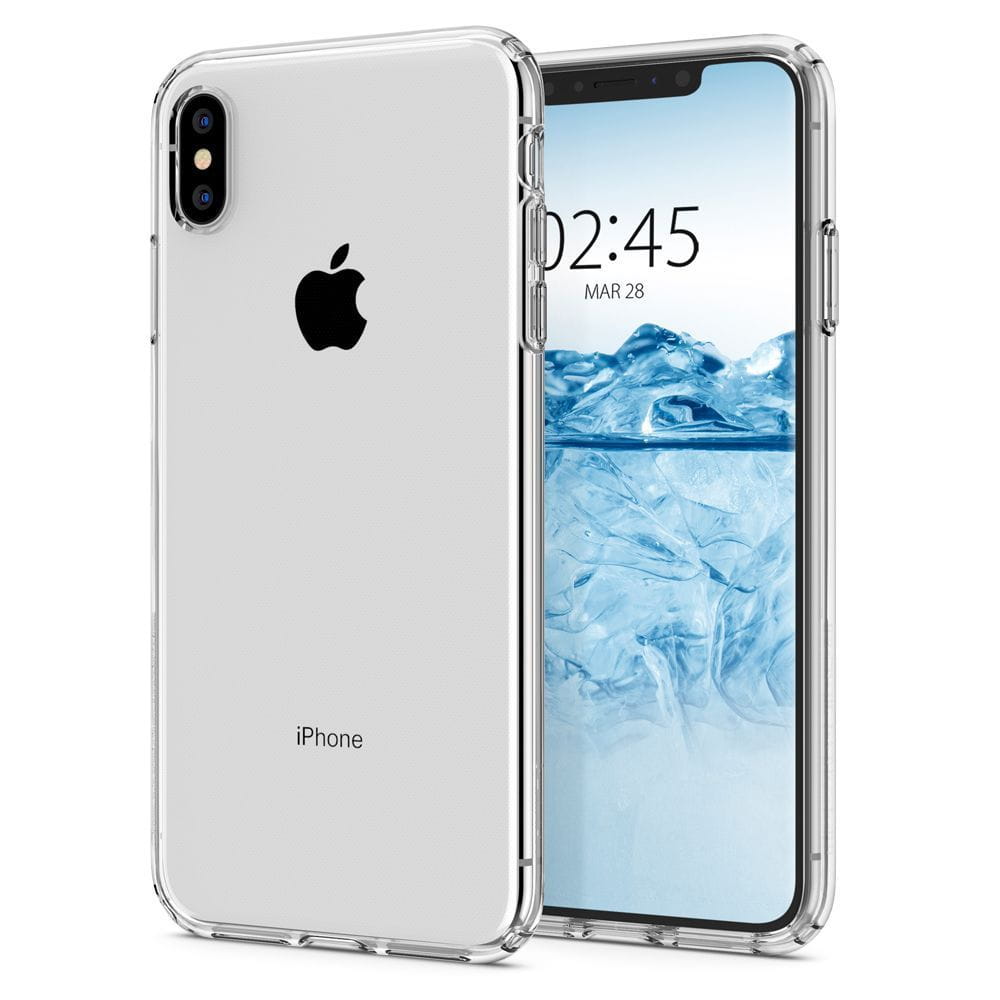 Schutzhülle Spigen Liquid Crystal iPhone Xs / X transparent