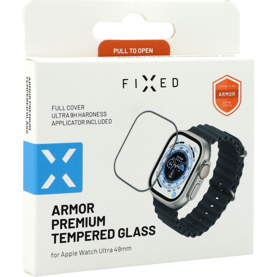 Gehärtetes Glas Fixed Armor für Apple Watch Ultra 2/1 49mm,