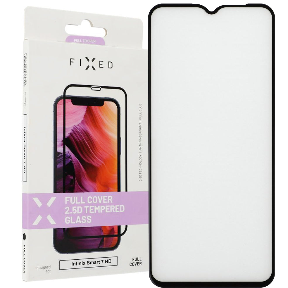 Schutzglas Fixed 2.5D Full Cover Tempered Glass für Infinix Smart 7 HD