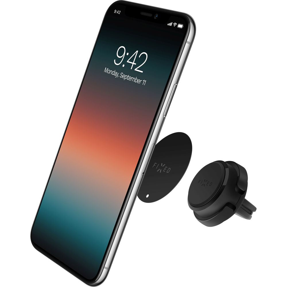 Magnetische Autohalterung Fixed Icon Air Vent Mini, Schwarz
