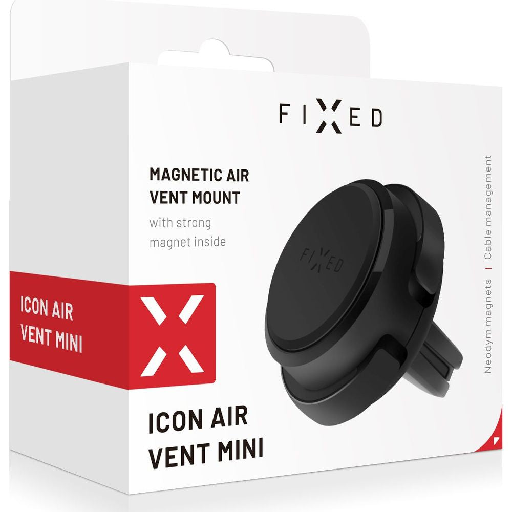 Magnetische Autohalterung Fixed Icon Air Vent Mini, Schwarz