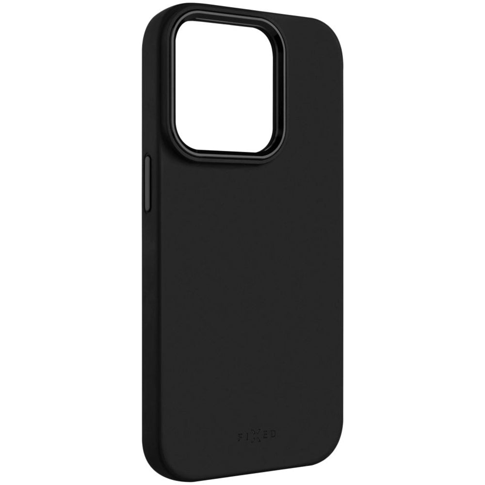Schutzhülle FIXED MagFlow mit MagSafe für Apple iPhone 15, Schwarz