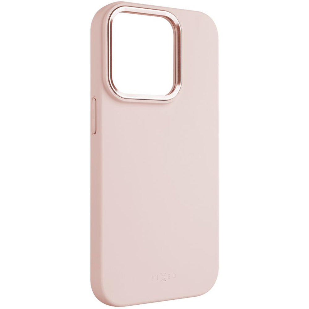 Schutzhülle FIXED MagFlow mit MagSafe für Apple iPhone 15 Pro, Rosa