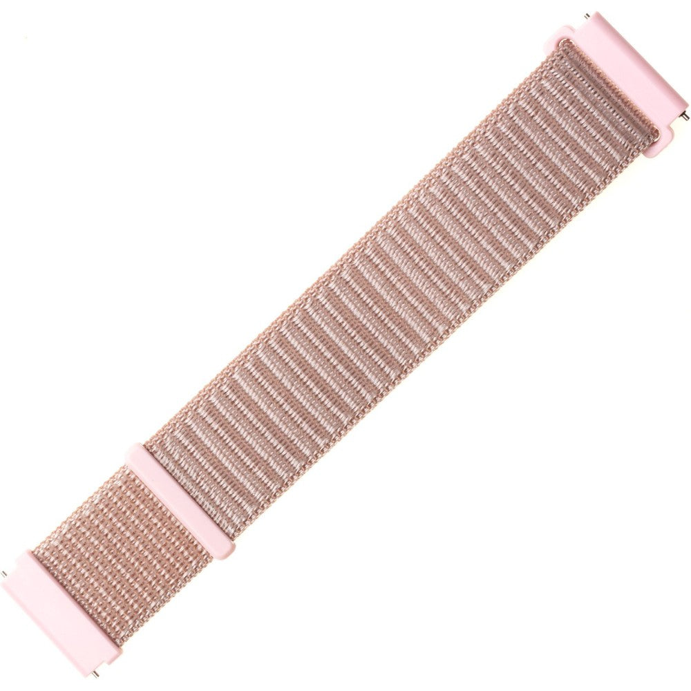 Armband Fixed Nylon Strap 20mm für Smartwatch, Golden