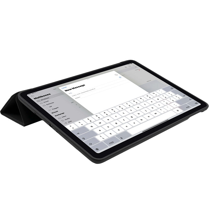 Schutzhülle Fixed Padcover für iPad 10.2 2019/2020/2021, Schwarz