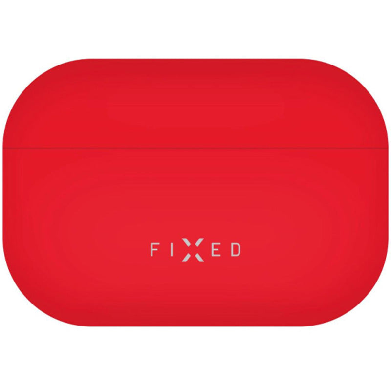 Schutzhülle Fixed Silky für Apple AirPods Pro 2, Rot