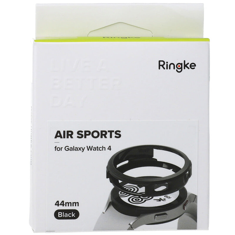Schutzhülle Ringke Air Sports für Galaxy Watch 4 44mm, Schwarz