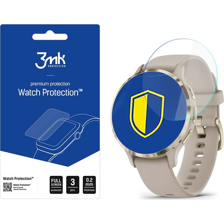 Schutzfolie 3mk Watch Protection für Garmin Venu 3s, 3 Stück