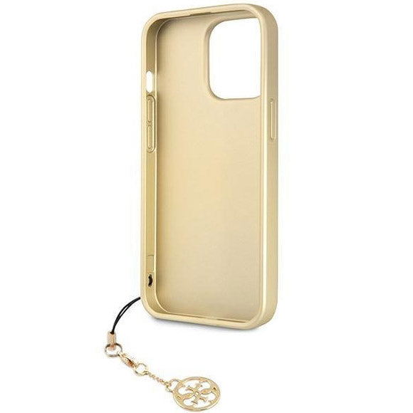 Schutzhülle Guess 4G Charms Collection für iPhone 13 / 13 Pro, Braun