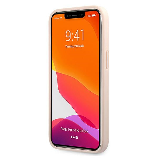 Schutzhülle Guess 4G with Ring Stand für iPhone 13 / 13 Pro, Rosa