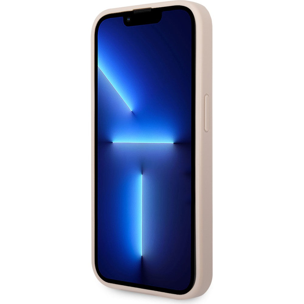 Schutzhülle Guess 4G Big Metal Logo für iPhone 14 Pro Max, Rosa