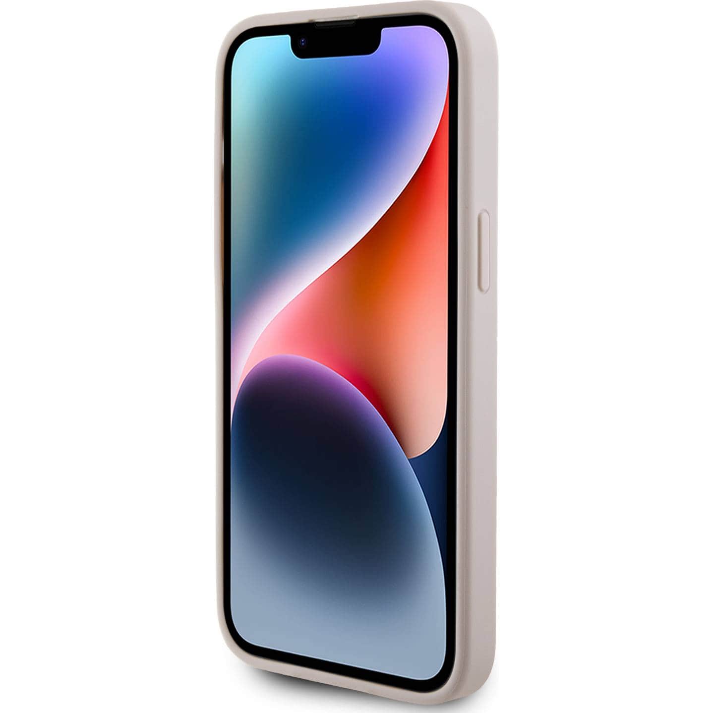 Schutzhülle Guess 4G Metal Gold Logo für Apple iPhone 15 Pro Max, Rosa