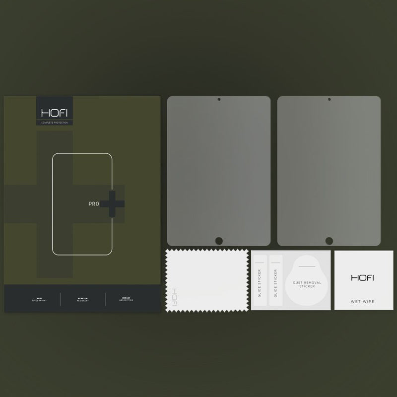 Schutzfolie Hofi Paper Pro+ für Apple iPad 10.2", 2019, 2020, 2021, Matt, 2 Stück