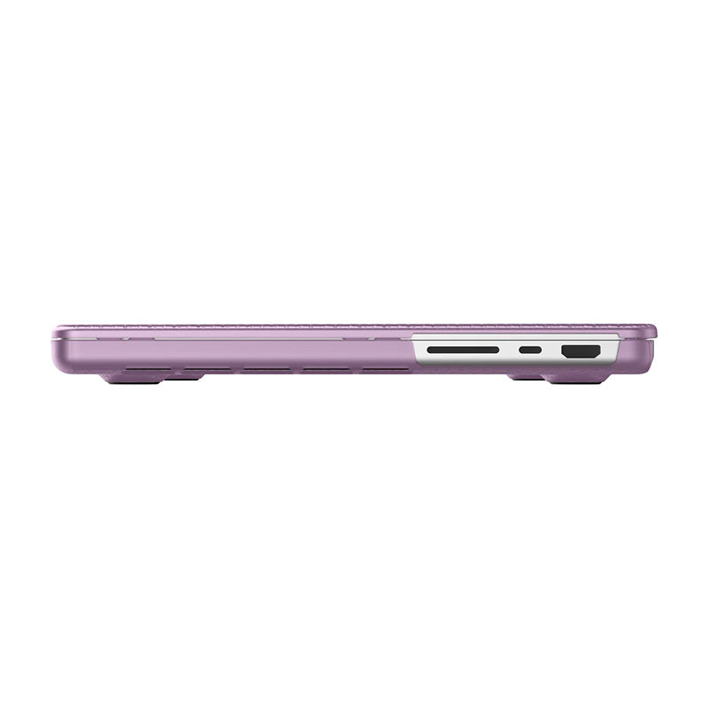 Schutzhülle Incase Hardshell Case für MacBook Pro 14" 2021-2023, transparent rosa
