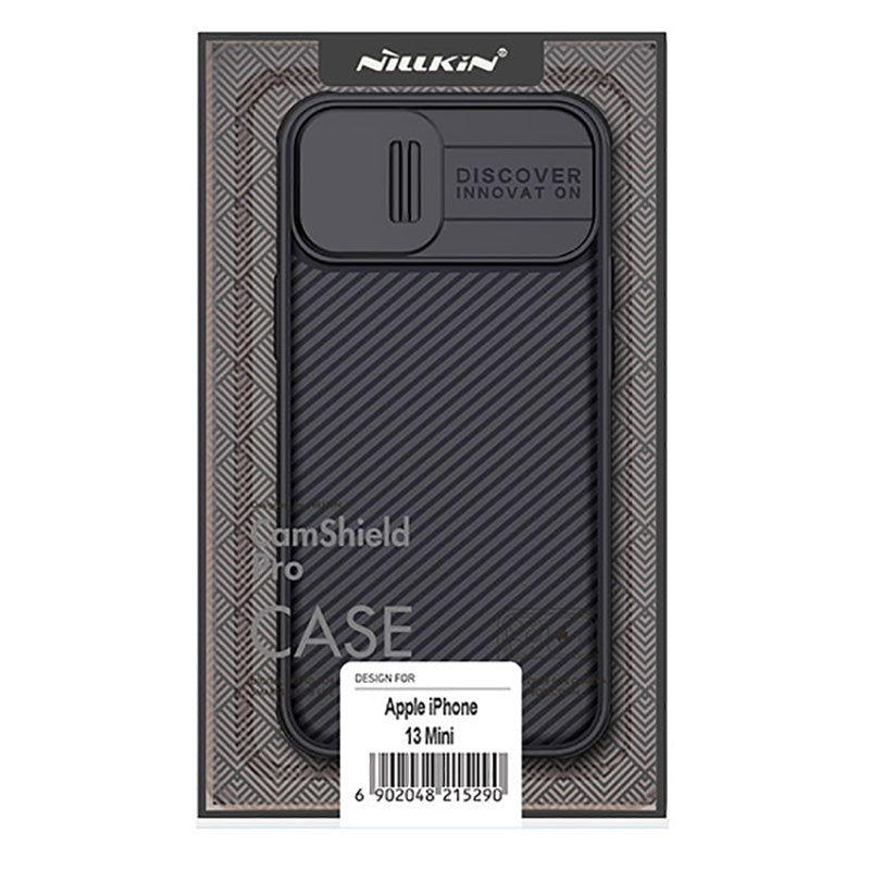 Schutzhülle Nillkin CamShield Pro für iPhone 13 Mini, Schwarz