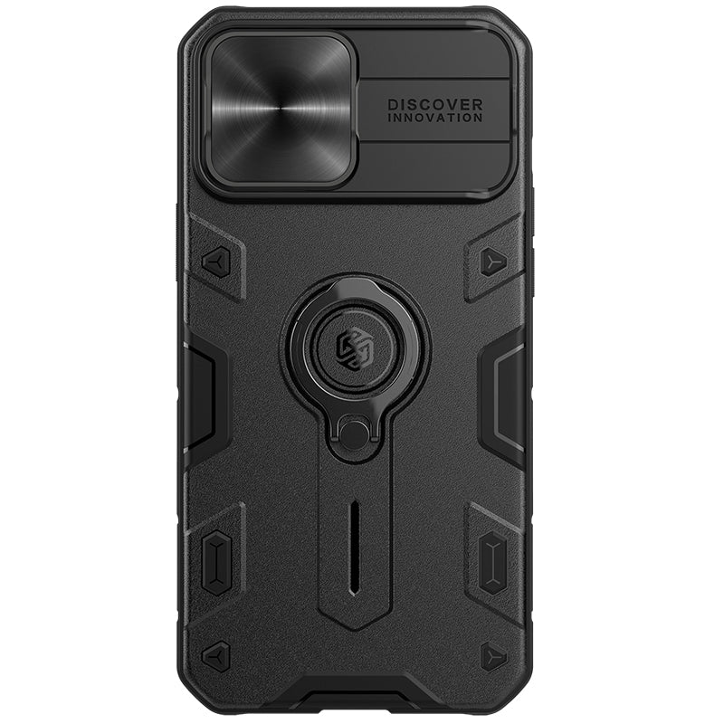 Schutzhülle Nillkin CamShield Armor Case für iPhone 13 Pro Max, Schwarz
