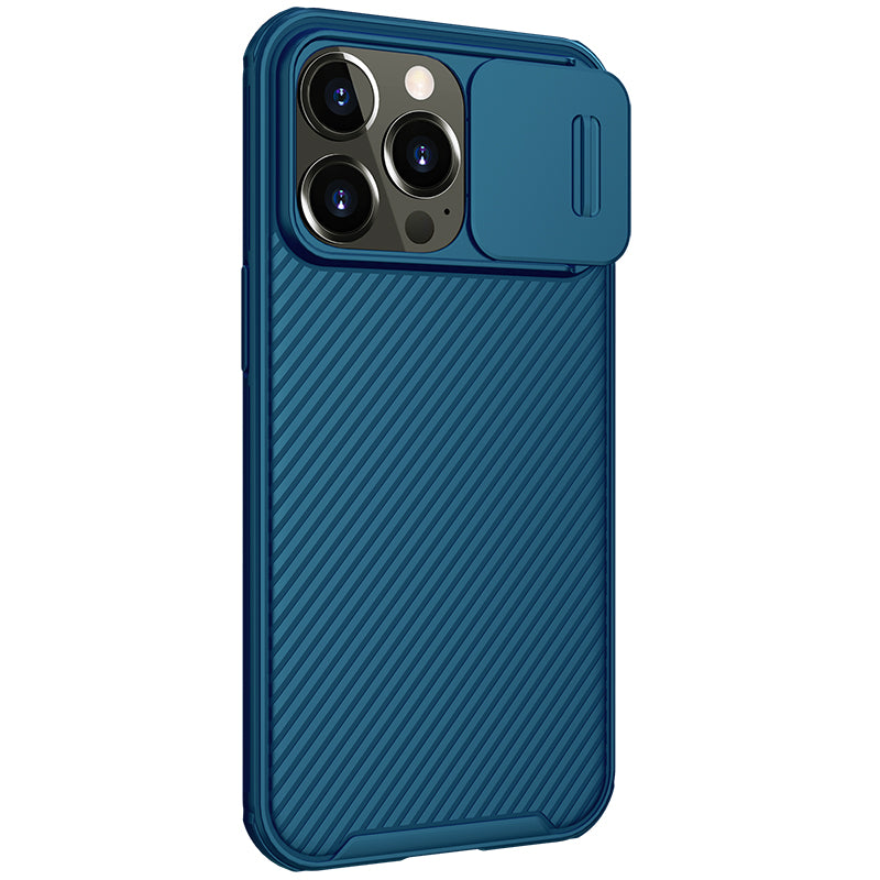 Schutzhülle Nillkin CamShield Pro für iPhone 13 Pro, Blau