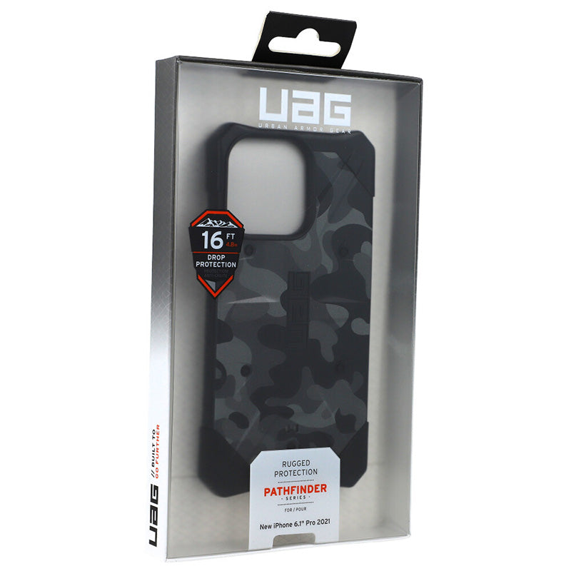 Schutzhülle Urban Armor Gear Pathfinder SE Camo für iPhone 13 Pro midnight camo