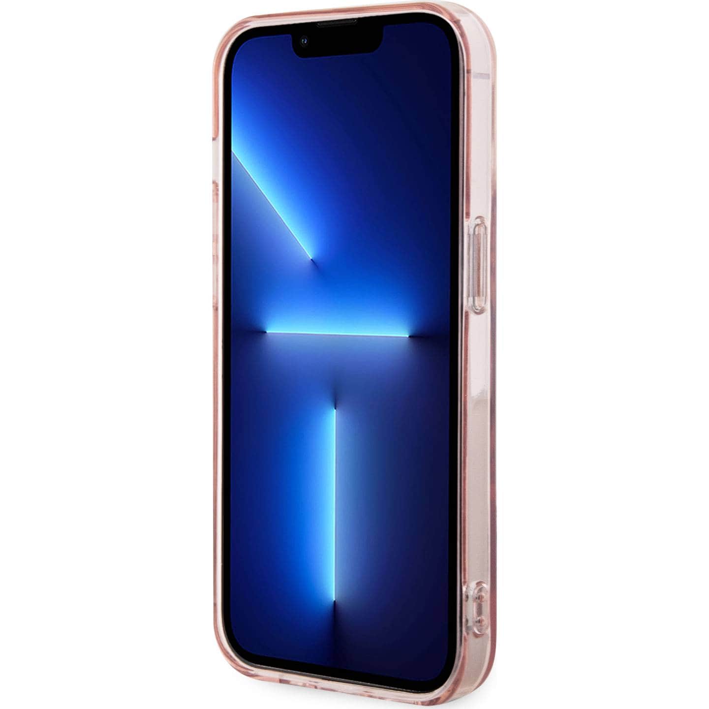 Schutzhülle Karl Lagerfeld HardCase IML Choupette MagSafe für Apple iPhone 15 Pro, Rosa