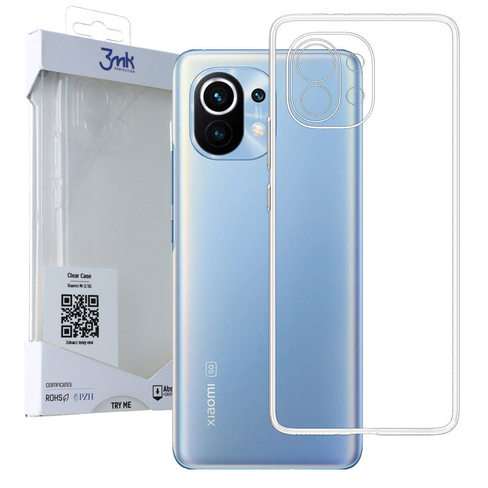 Schutzhülle 3mk Clear Case für Xiaomi Mi 11 5G, Transparent