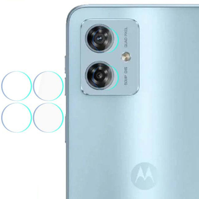 Objektivschutz 3mk Lens Protection für Motorola Moto G54, 4 Sätze