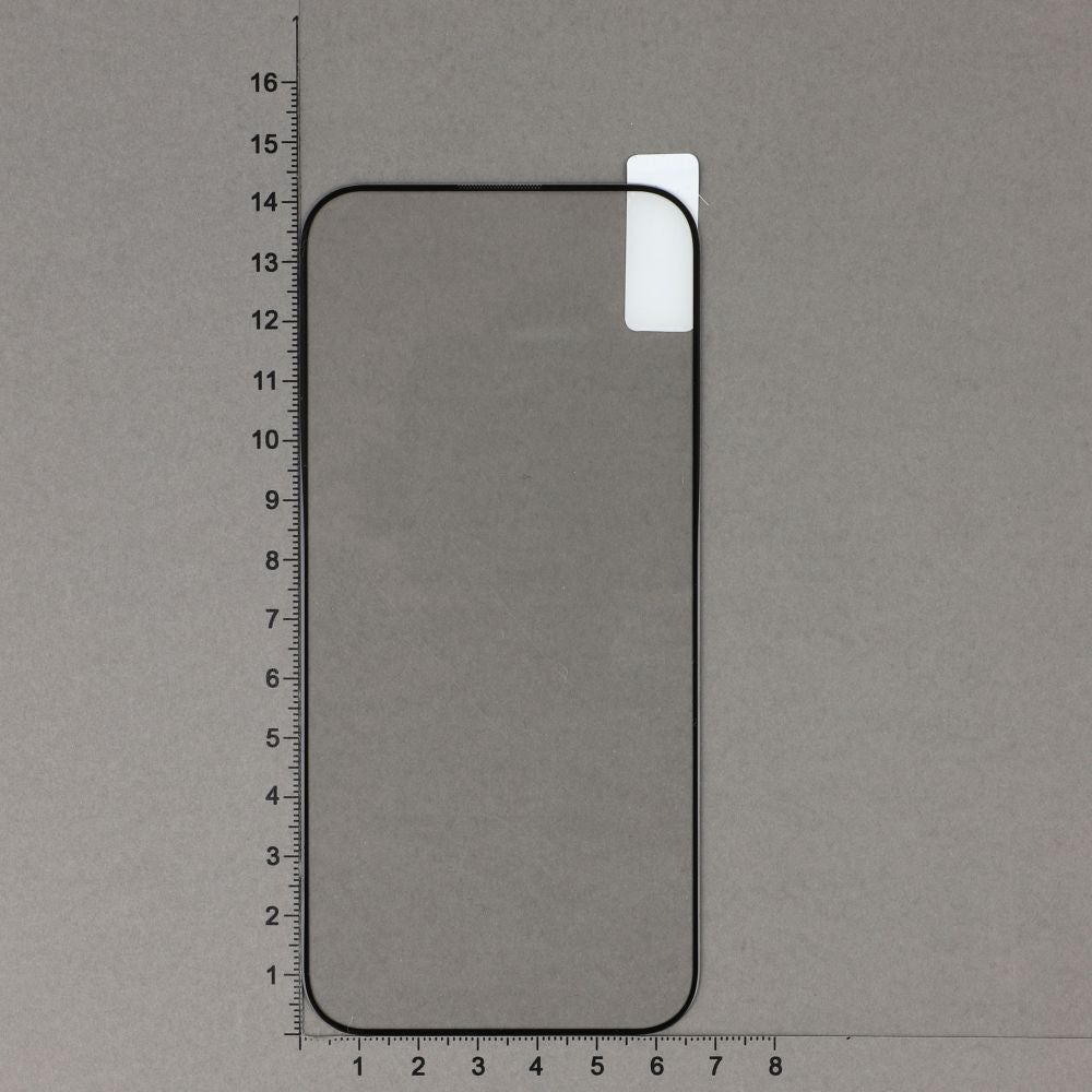 Glas MyScreen Diamond Glass Edge Lite FG für iPhone 15 Pro, schwarzer Rahmen