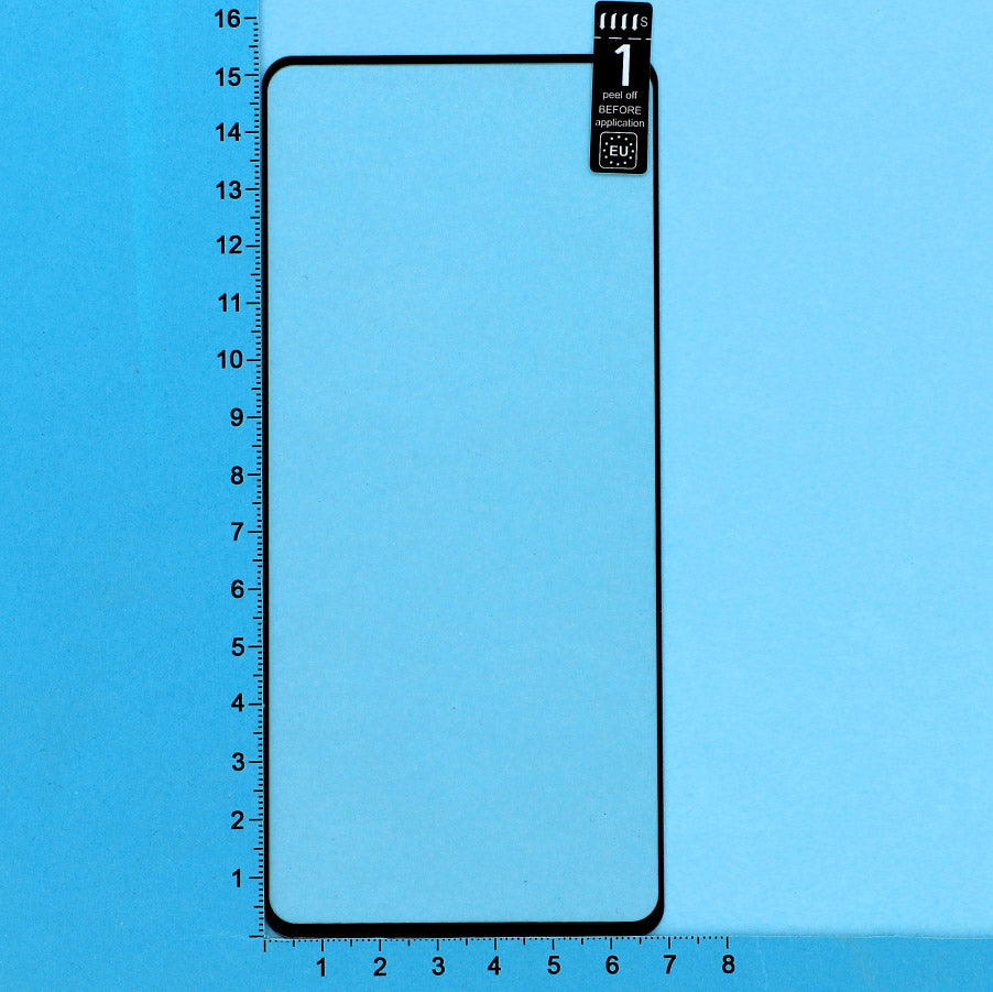 MyScreen Diamond Glass Edge Full Glue für Galaxy A53 5G, schwarzer Rahmen