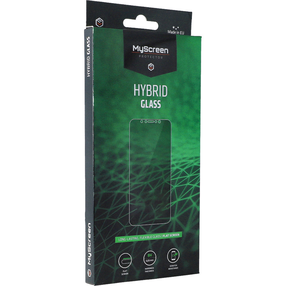 Hybridglas MyScreen HybridGlass mit antimikrobieller Beschichtung für iPhone 13 / 13 Pro, Transparent
